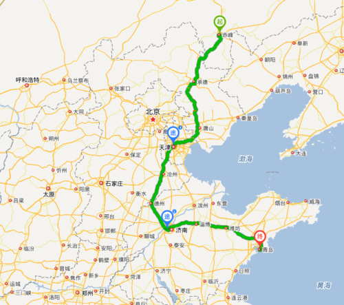 青岛到天津的距离是多少公里？多种交通方式对比分析