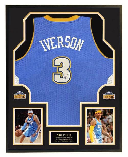 你知道艾弗森都穿过哪些号码的球衣吗？