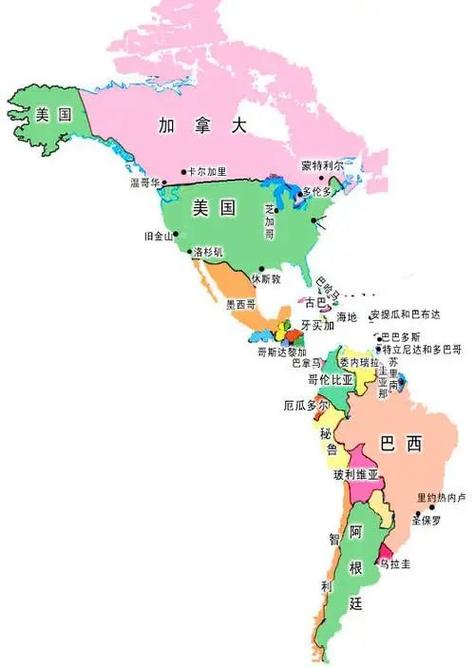 美国属于哪个洲?快速了解美国大陆位置