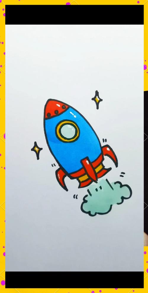 如何画中国火箭？附详细步骤图解，快来试试！