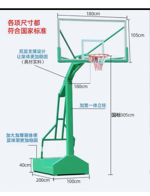 标准篮球架高度3.05米？儿童青少年篮球架高度是多少？