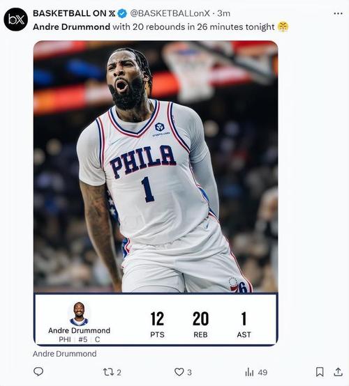 篮板狂魔“庄神”：NBA球星德拉蒙德的绰号由来