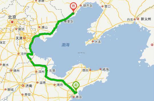 青岛到天津的距离是多少公里？多种交通方式对比分析