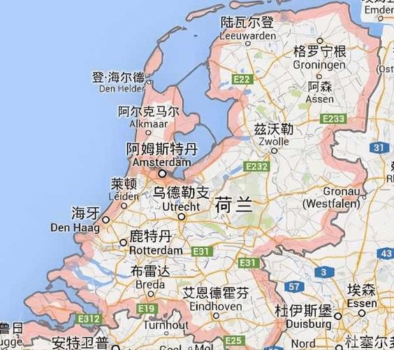 荷兰在世界地图上的具体位置是哪里？简单易懂的图文解释