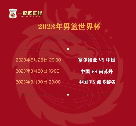 篮球世界杯什么时候开始?2023年篮球世界杯赛程时间表