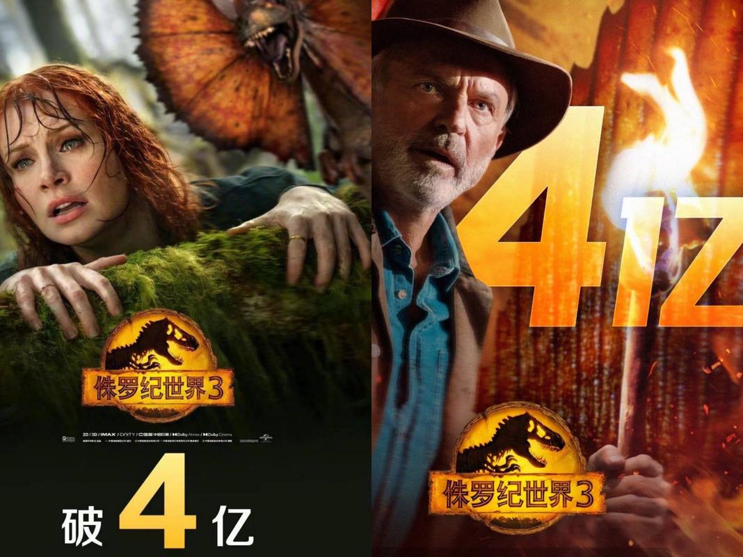 侏罗纪世界3票房怎么样？与系列其他电影大PK！