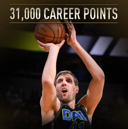 诺维茨基升至第6名是怎么做到的？揭秘球员得分关键