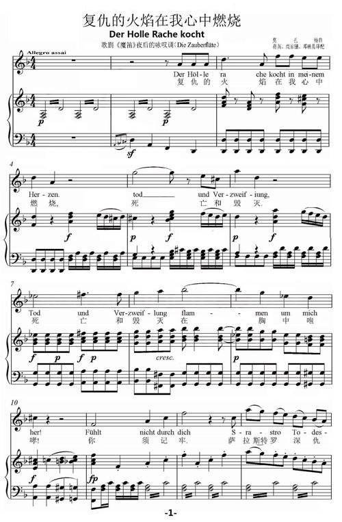 夜后咏叹调为什么是经典?深入解析它的艺术魅力!