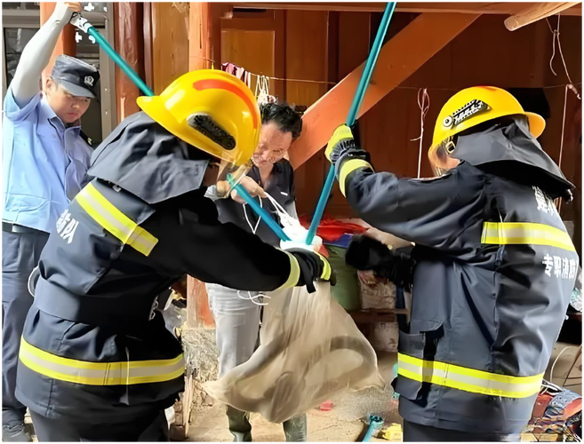 老外遇险在线求助女友翻译消防员成功救援行动现场直播尴尬