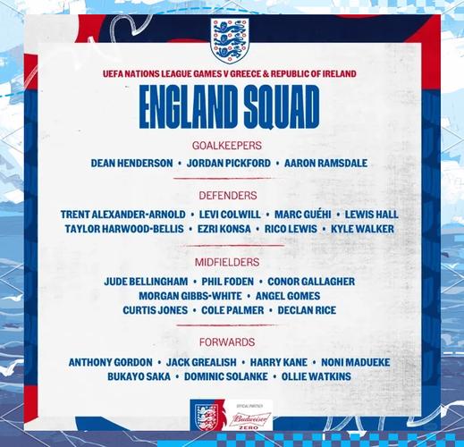 英格兰大名单公布在哪看？完整名单获取渠道汇总